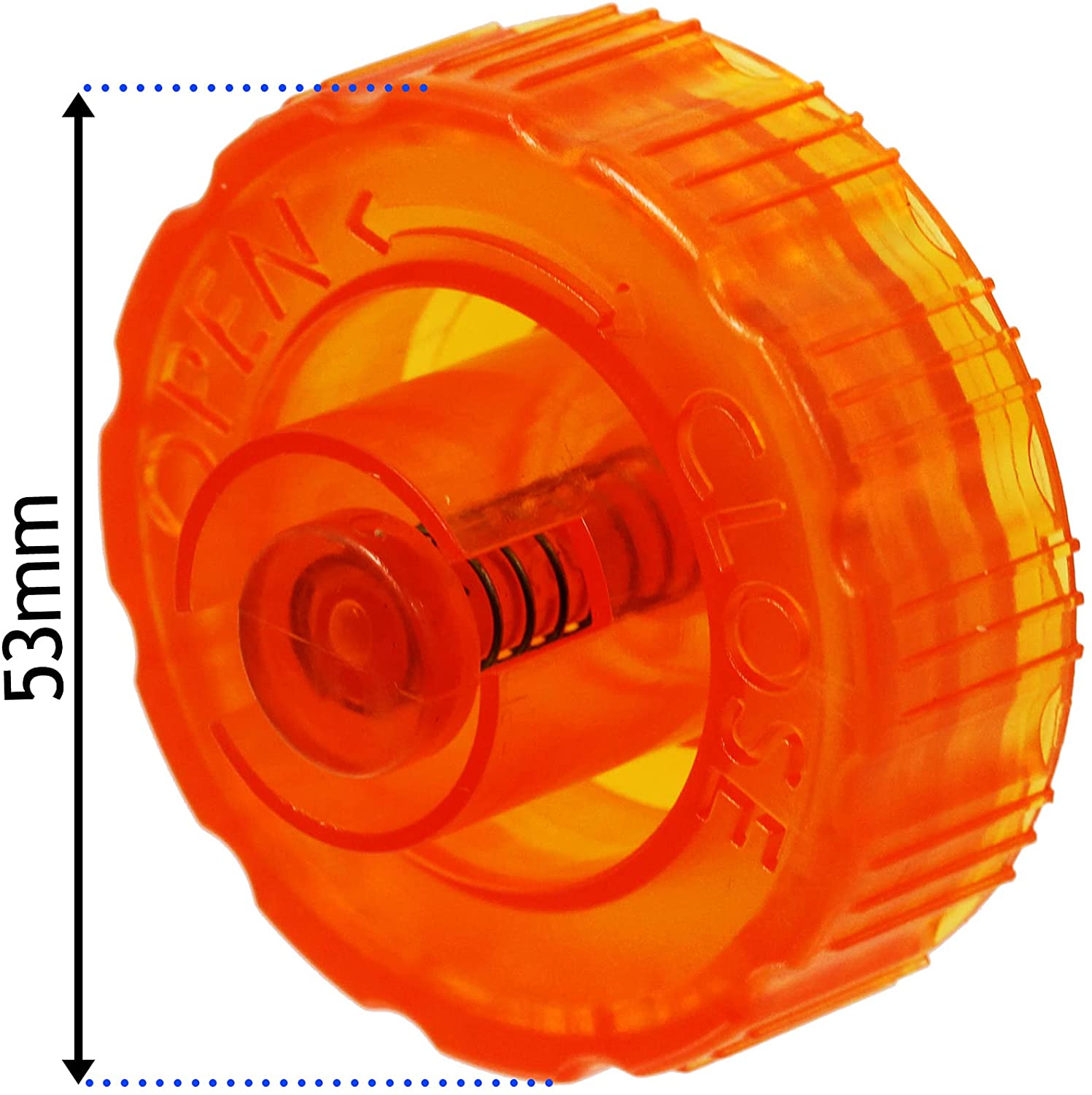 Water Bottle Lid for DIMPLEX OPTIMYST Electric Fire Heater Container Cap Orange