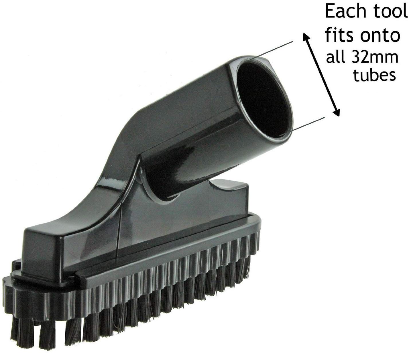 SPARES2GO Hose & Tool Kit Filter For Numatic Henry Hetty James Vacuum Cleaner Hoover (2.5m) (2 x Kits)