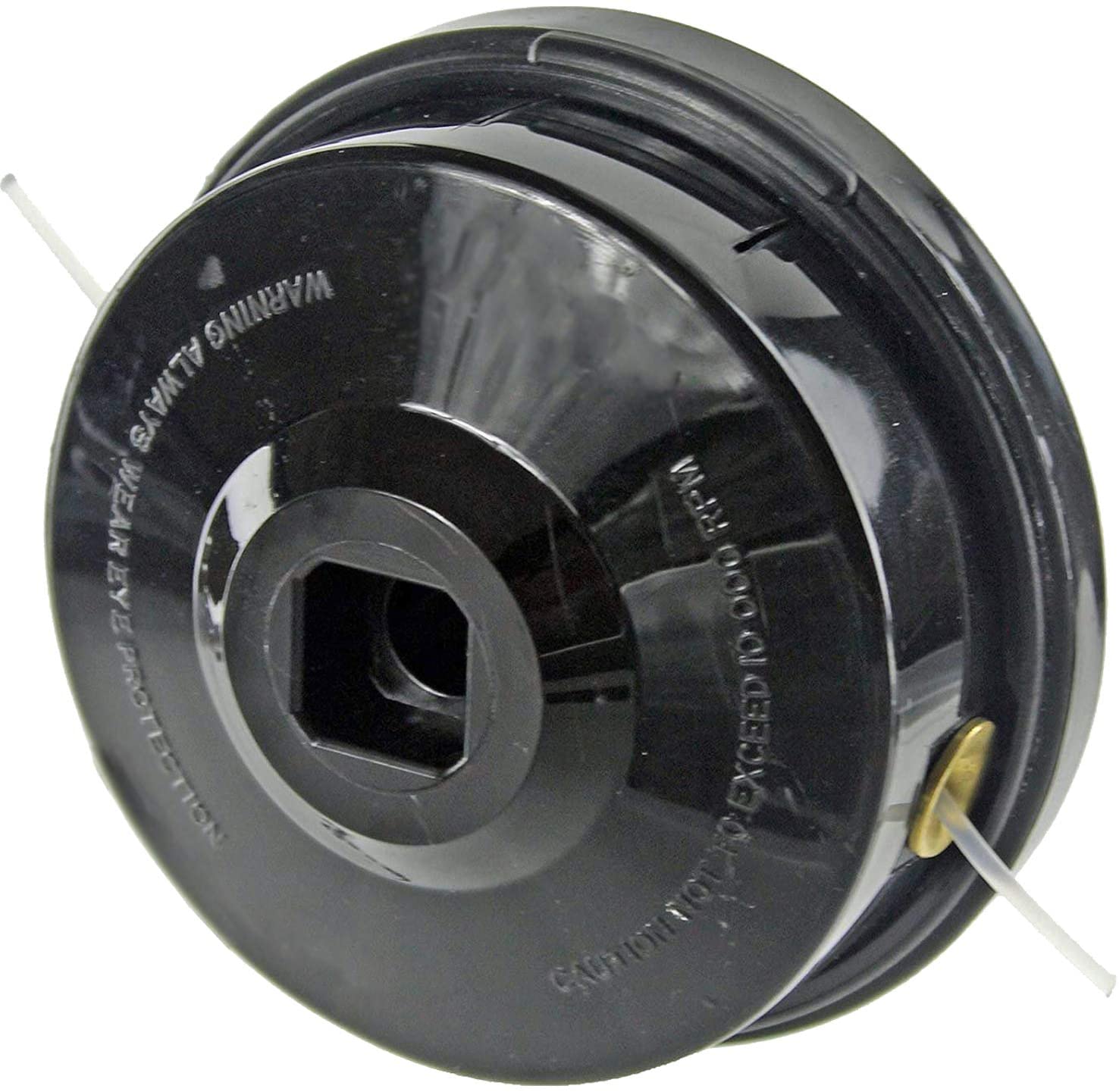 UNIVERSAL Dual Line Manual Feed Head with Bolts + 2 x 90m Refill for Strimmer/Trimmer/Brushcutter