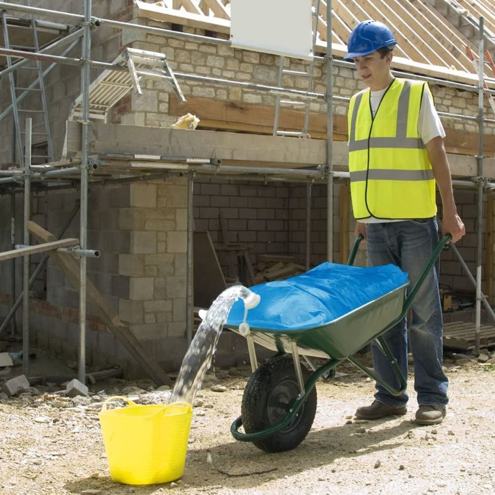 Garden & Farm Water Container Wheelbarrow Bag H20 Carrier Pourer 50 Litre