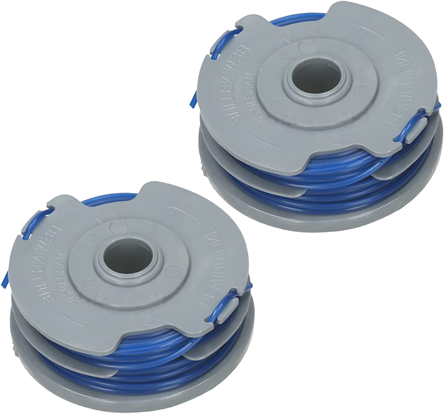 Twin Line & Spool for JCB LT32600F Trimmer/Strimmer (Pack of 2)