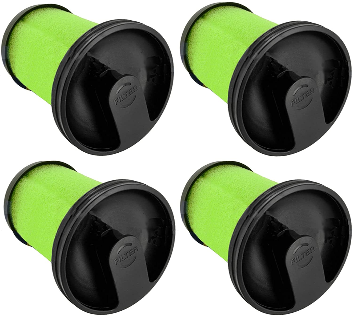 Washable Filter for GTECH Multi MK2 ATF006 ATF036 Cordless Vacuum Cleaner Green x 4