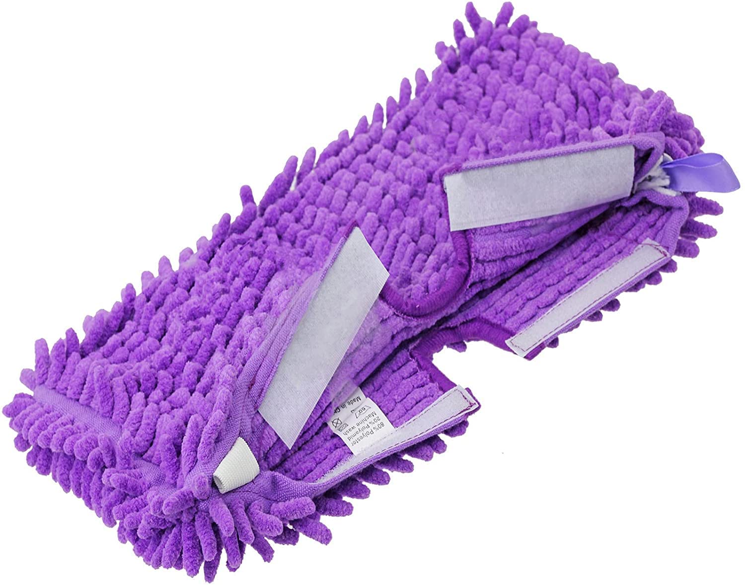 Pocket Cover Pad for Steam Cleaner Mop Coral Purple 32cm x 19cm Universal 3 Pads