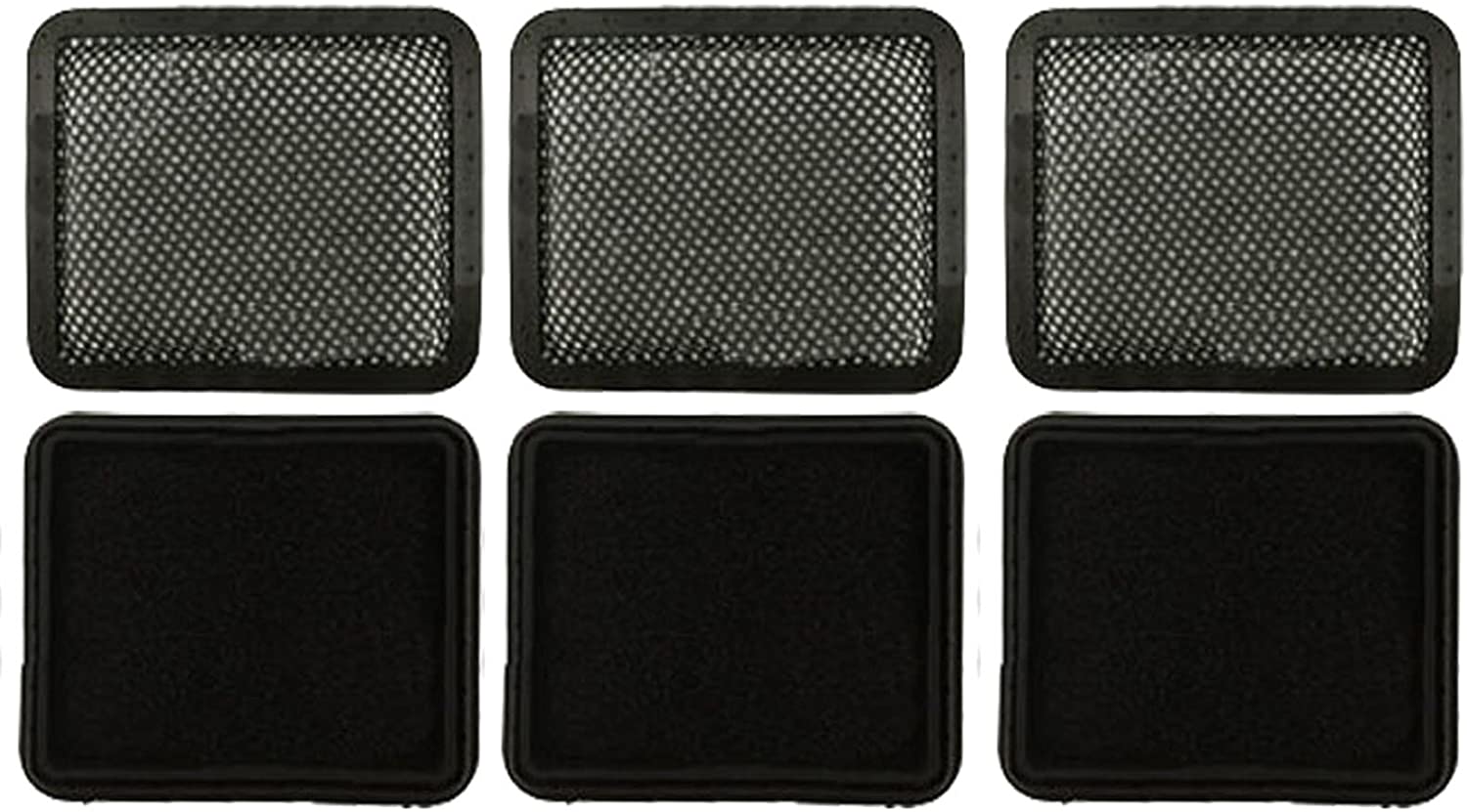 Washable Filters for GTech AirRam AR01 AR02 AR03 AR05 DM001 Vacuum Cleaner (Pack of 64)