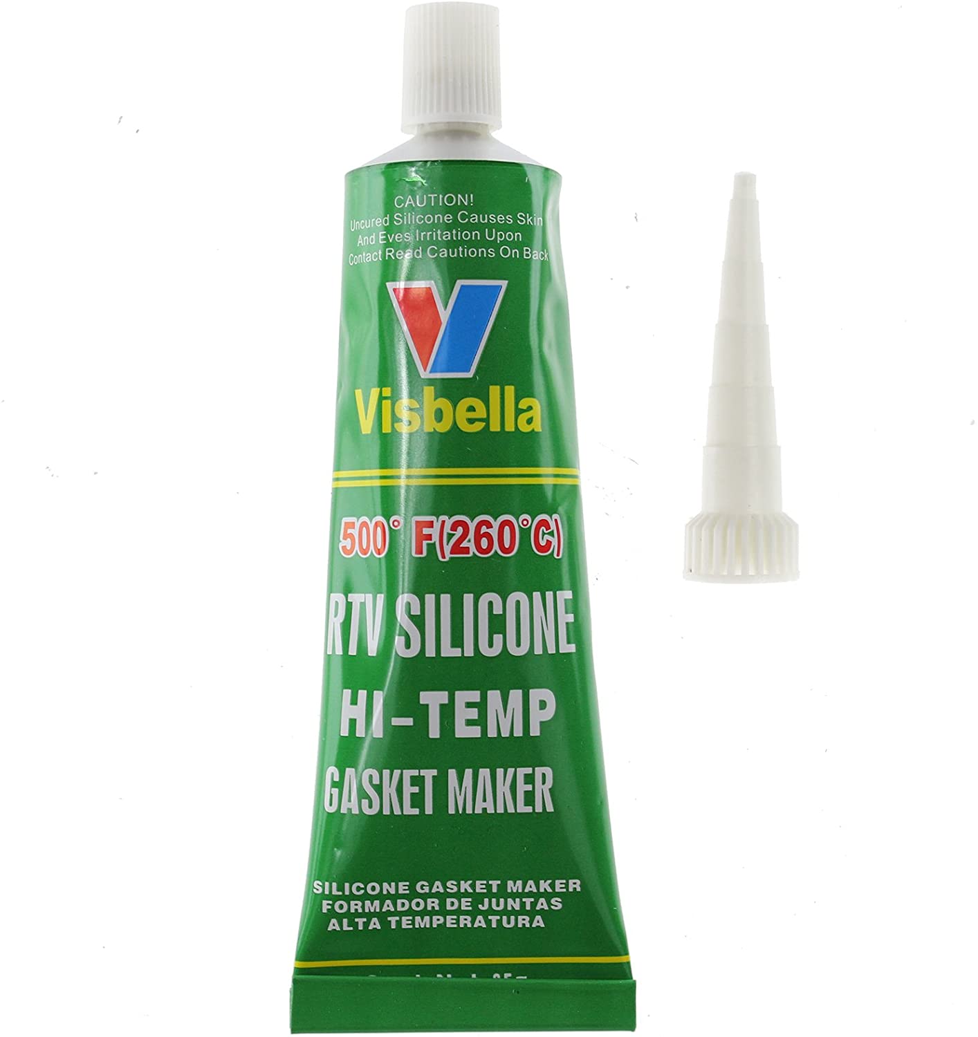 Visbella Silicone Engine Repair Gasket Seal Maker High Temperature Heat Resistant from -80ºF to 500ºF (Clear)