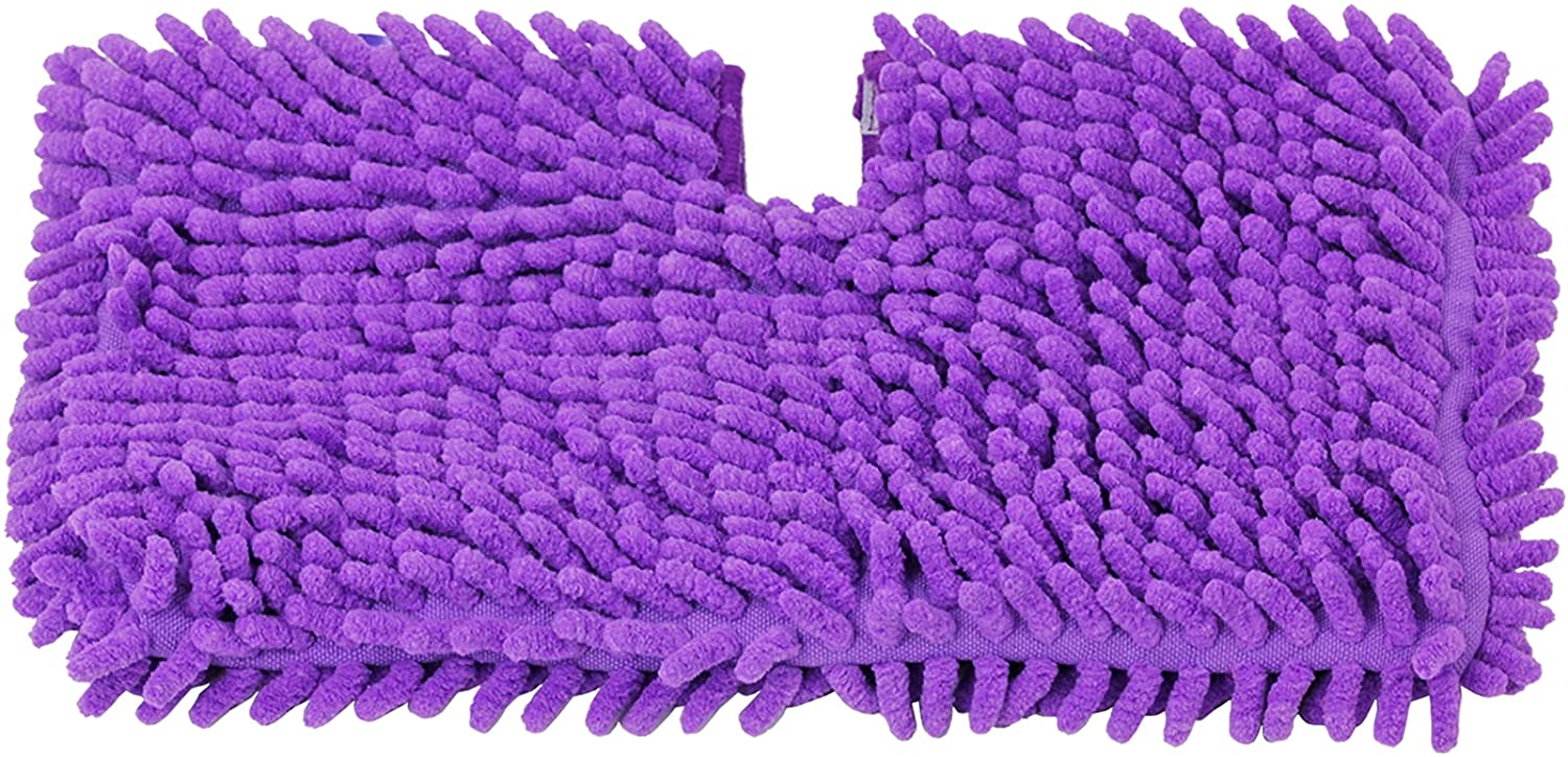 Steam Cleaner Cover Pads for Shark S3450 S3452 S3455K S3550 SE400 SE450 Mop (Pack of 6, Purple)