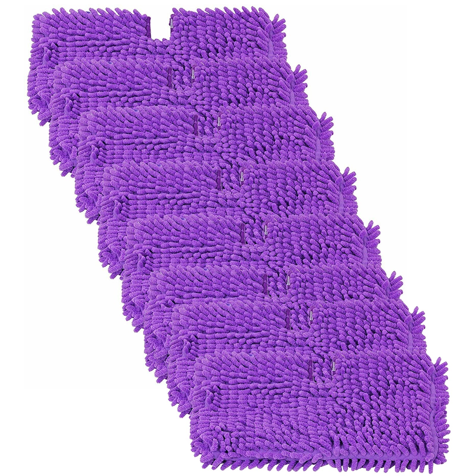 Steam Cleaner Cover Pads for Shark S3450 S3452 S3455K S3550 SE400 SE450 Mop (Pack of 8, Purple)