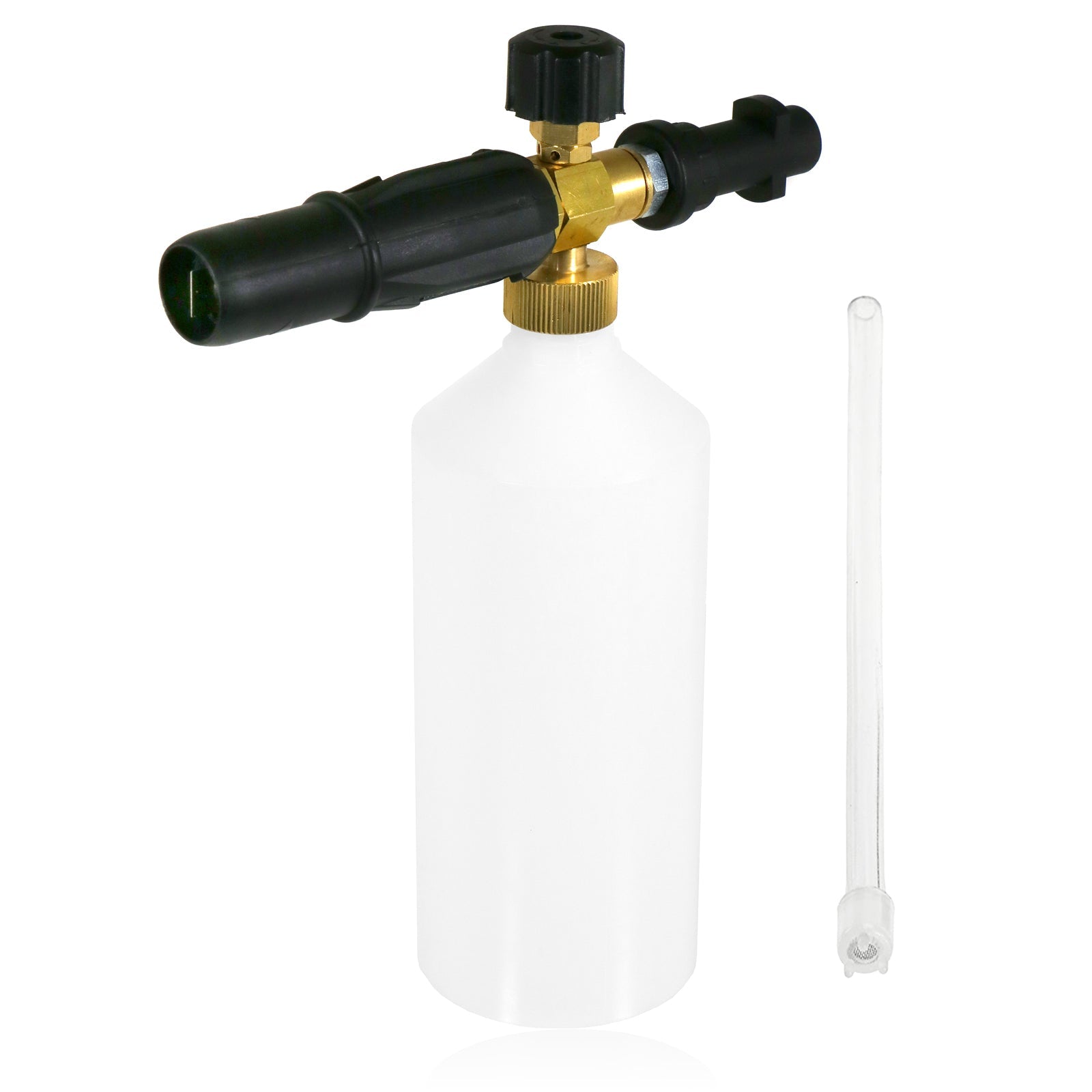 Spray Bottle for KARCHER Snow Foam Nozzle + Patio & Deck Cleaner Detergent