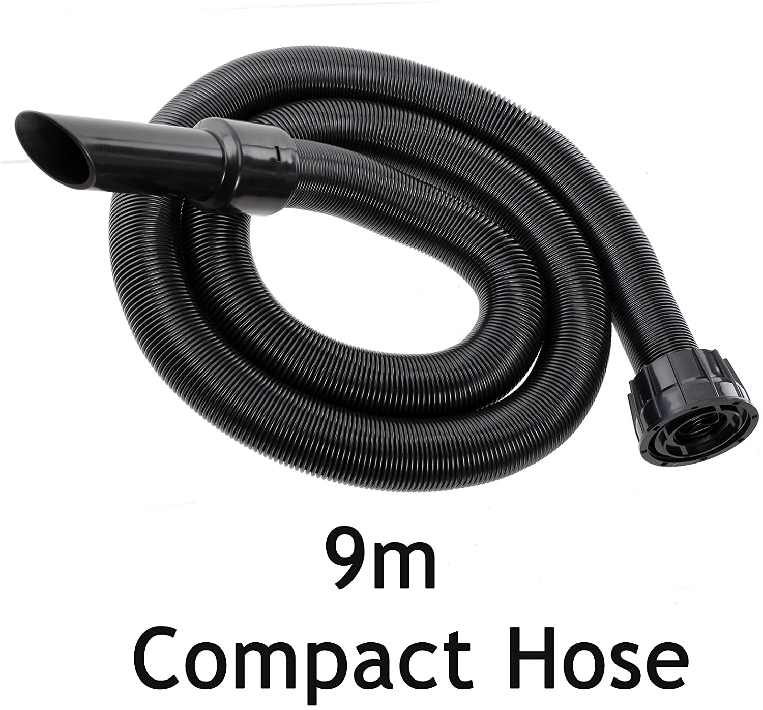 Compact Hose + Telescopic Pipe Rod + Bent End for NUMATIC Henry Hetty Vacuum Cleaner (9m)