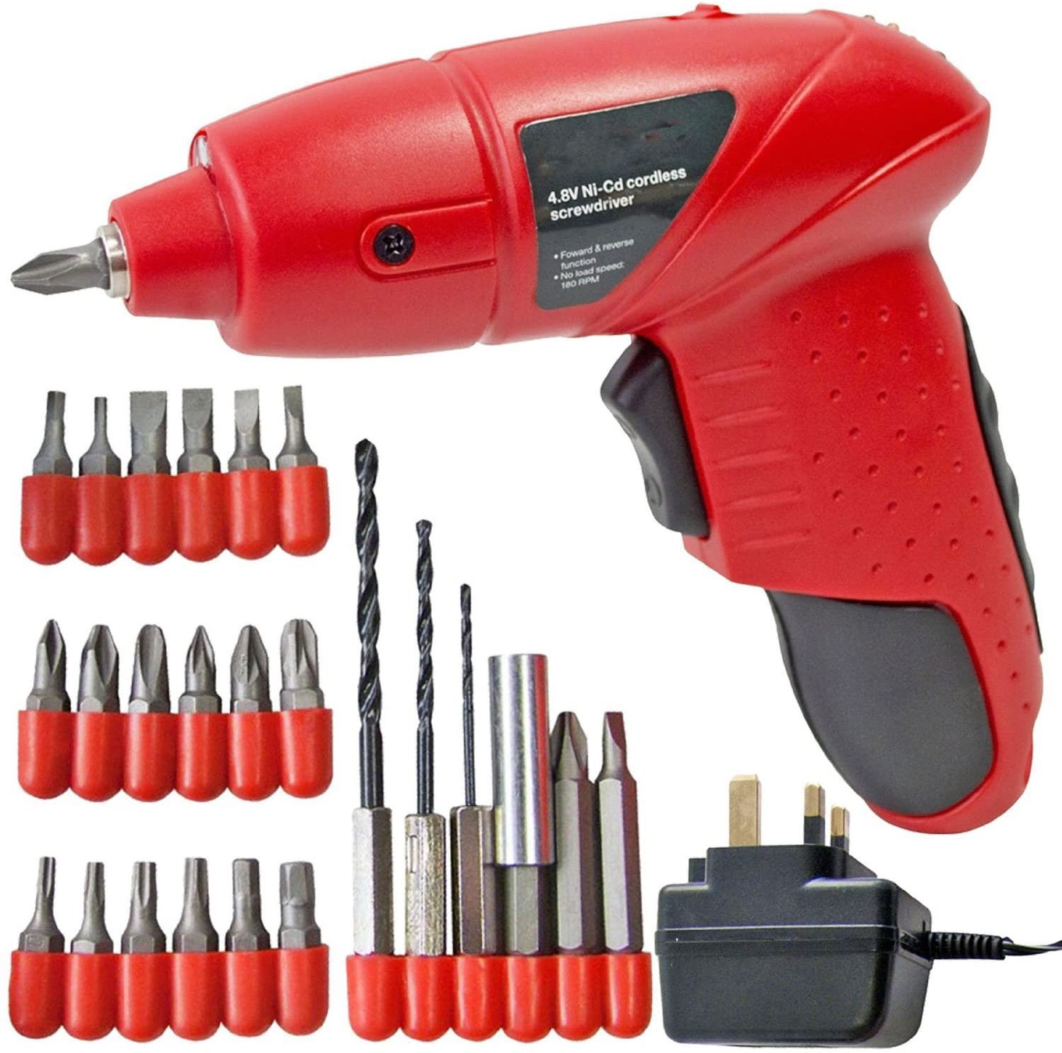 4.8 Mini Screwdriver Cordless Rechargeable Electric 20 Pocket Double Tool Belt