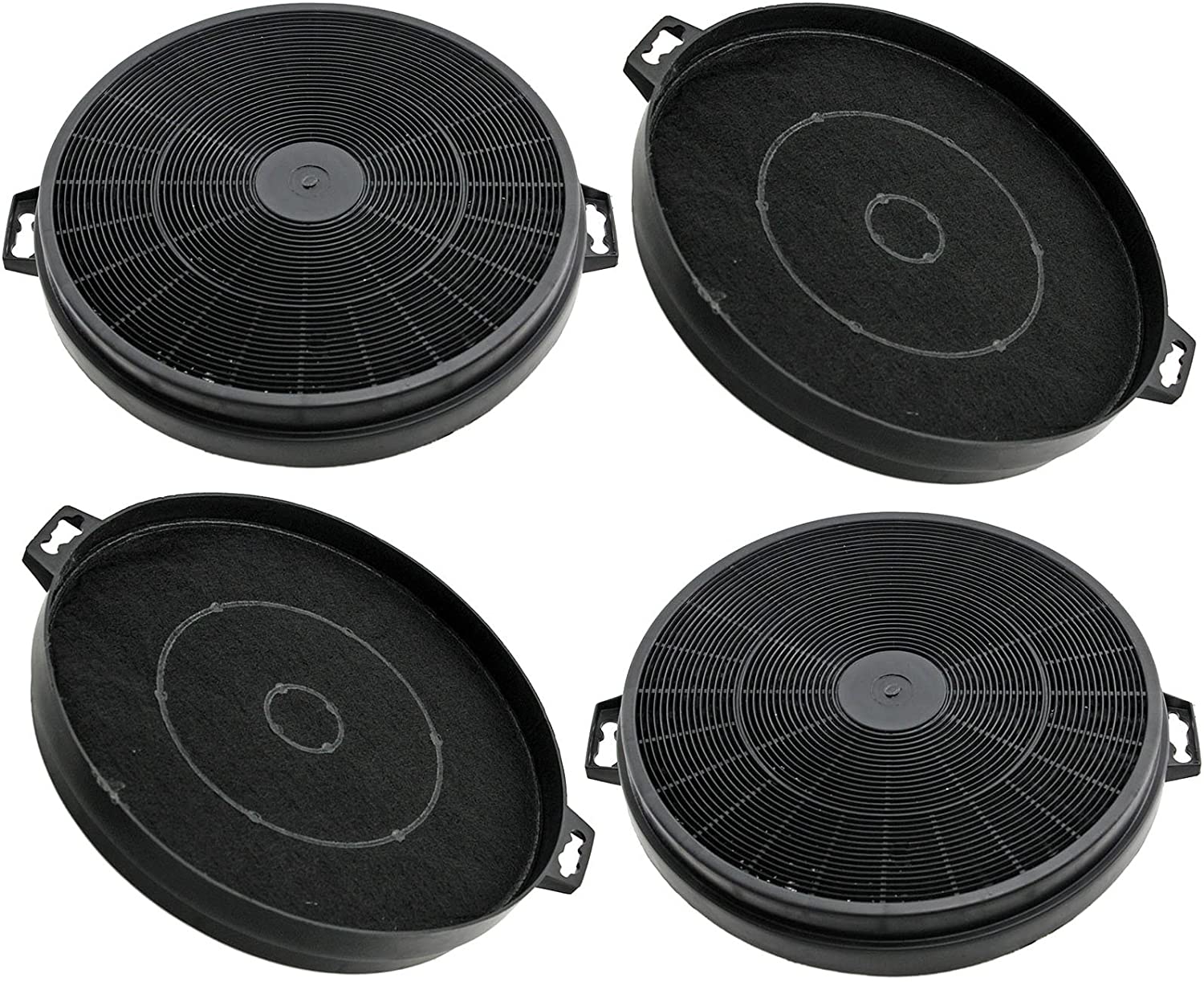 CHF210 CHF210/1 Type Charcoal Carbon Air Filter for Smeg Cooker Hood Extractor Vent (Pack of 4)