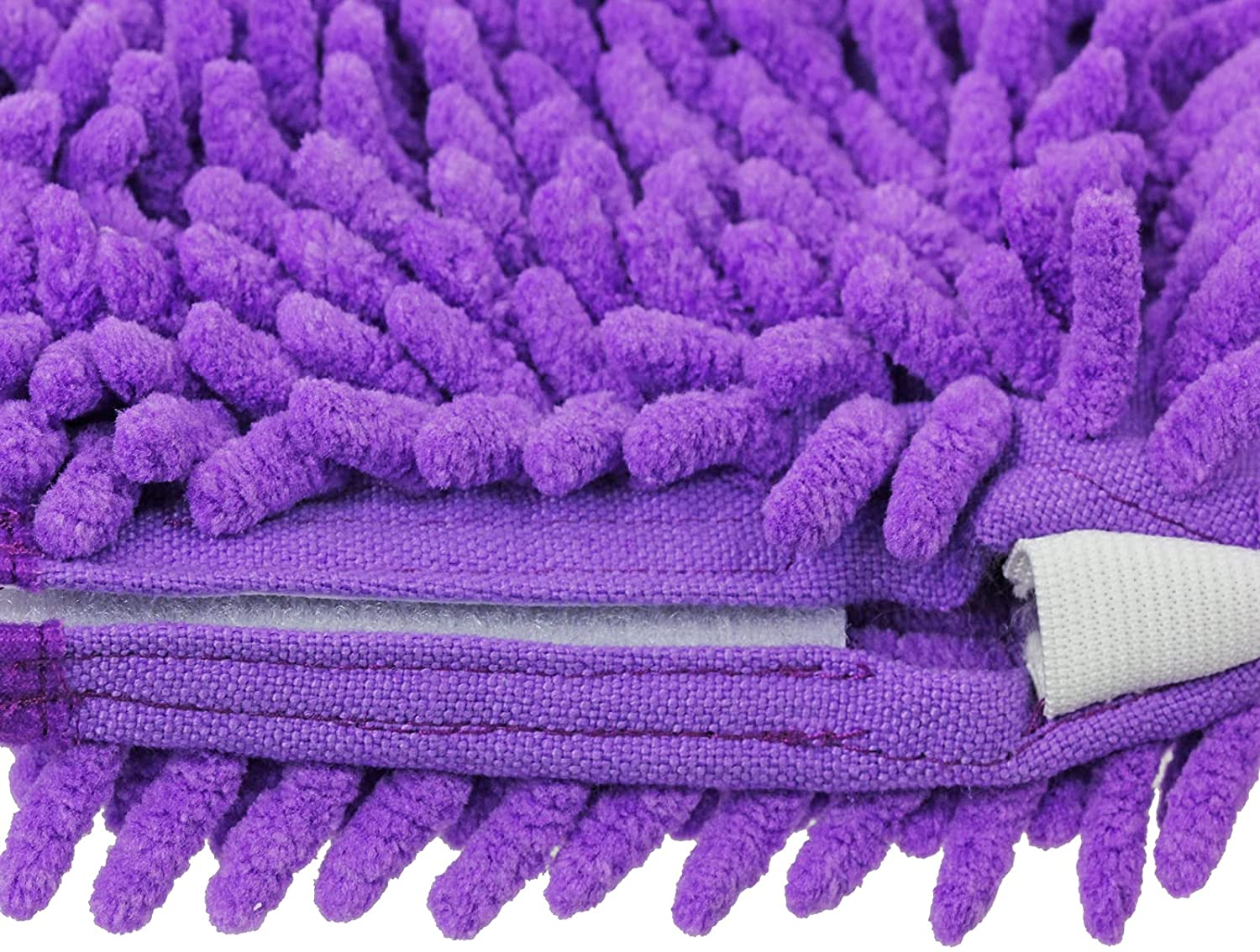 Steam Cleaner Cover Pads for Shark S3450 S3452 S3455K S3550 SE400 SE450 Mop (Pack of 3, Purple)