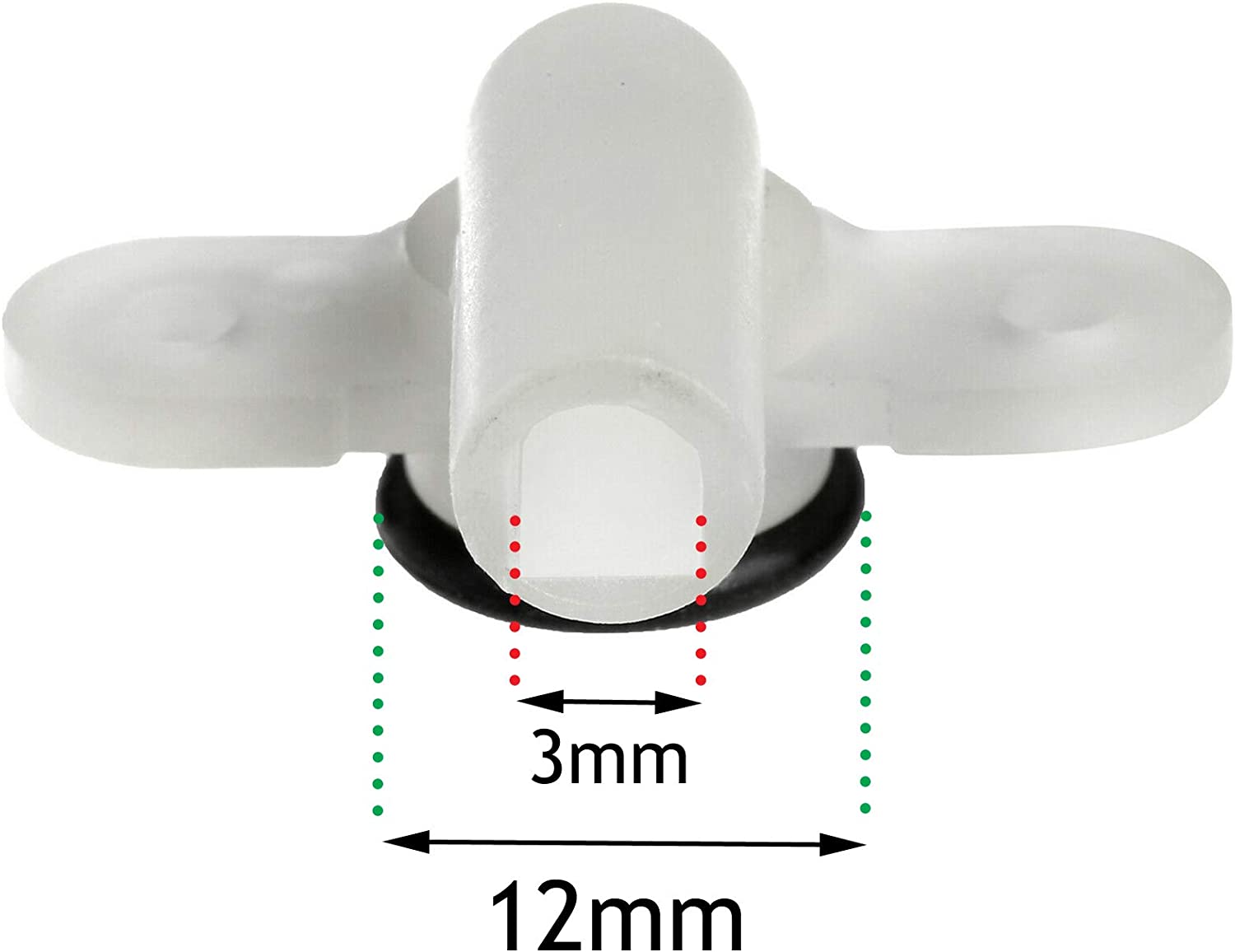 Pressure Relief Device PRD + Seal Kit for Triton Electric Shower (1 x PRD, 7 x O Ring Seals + 7 x Rubber Ball Valve Seals)