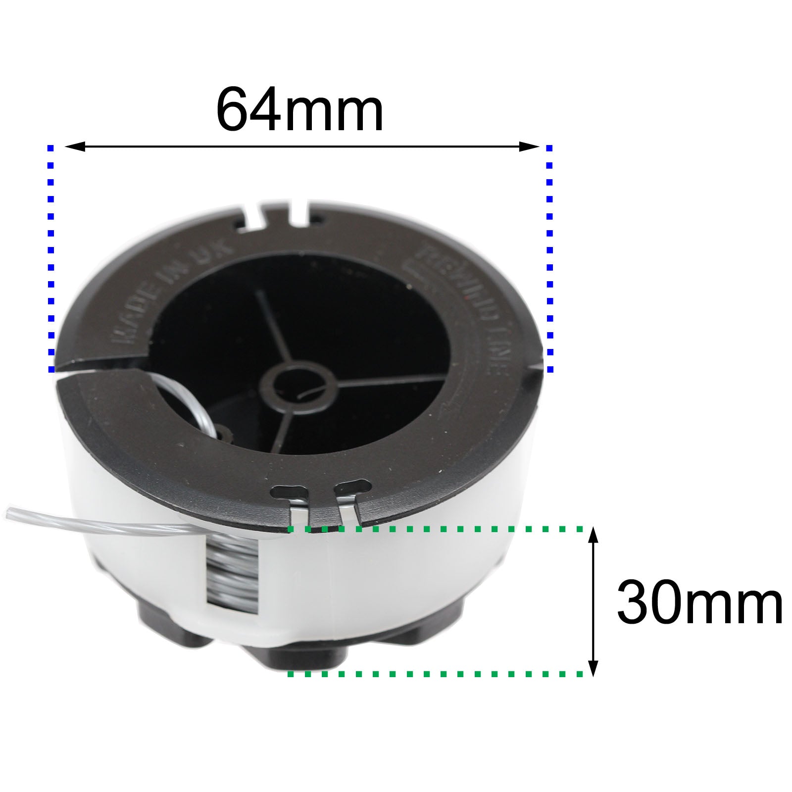 Strimmer Line Spool for Bosch UniversalGrassCut 18 18-26 18-260 Trimmer 6m x 4