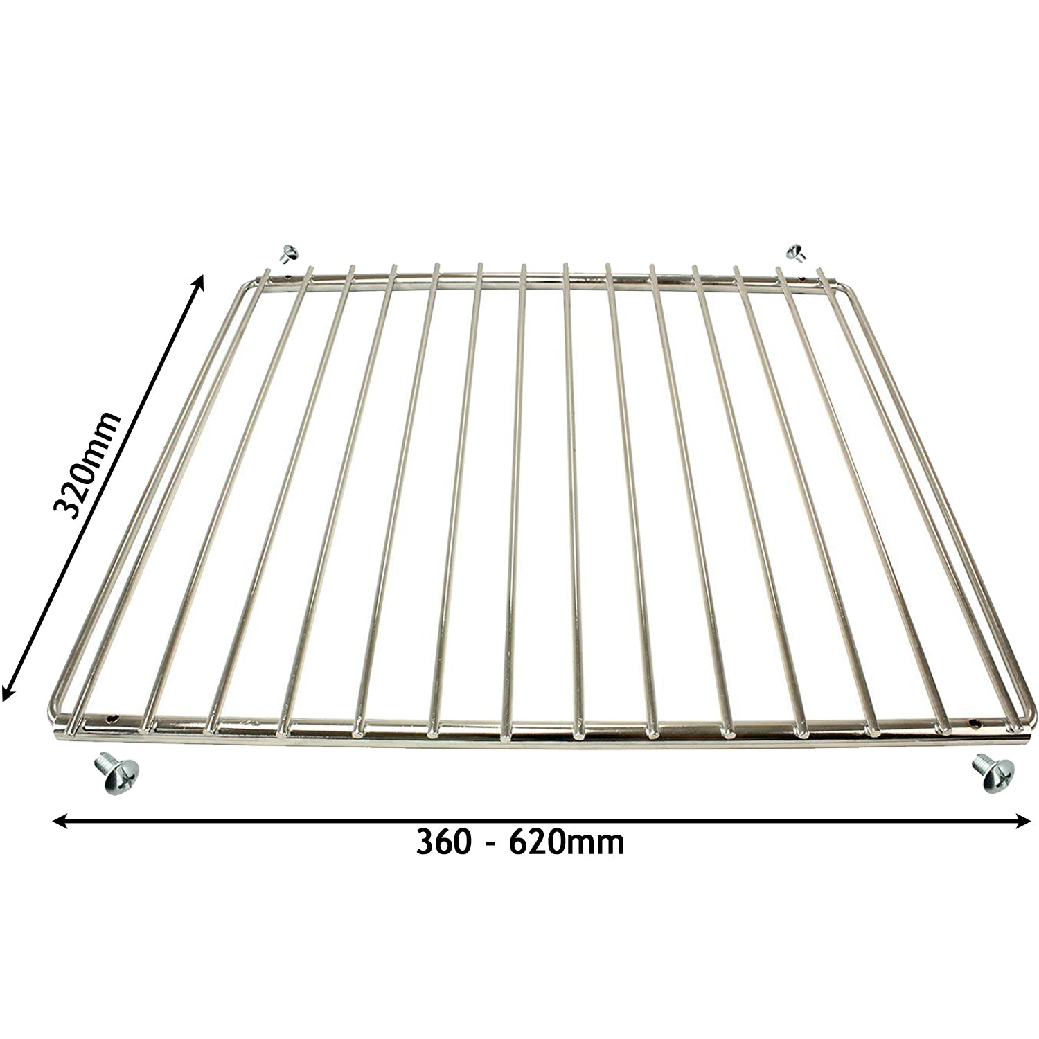 Adjustable Extendable Shelf for AMICA Oven Cooker (320 x 360-620mm)