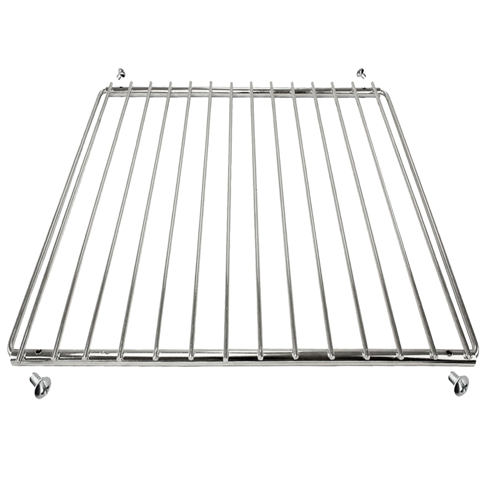 BBQ Adjustable Grill Shelf Rack Extendable Screw Fix Arms Barbecue Grid
