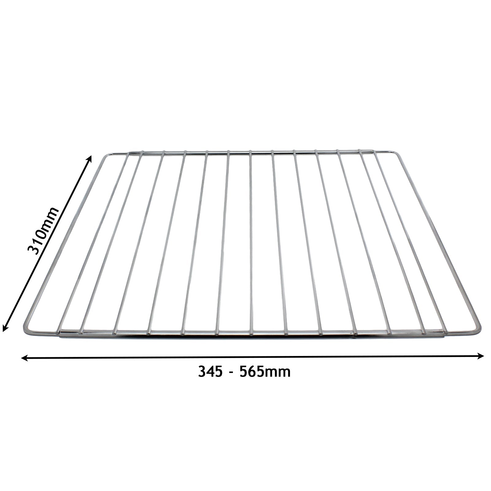 Universal Adjustable Extendable Oven Shelf (310 x 345-565mm, Pack of 3)