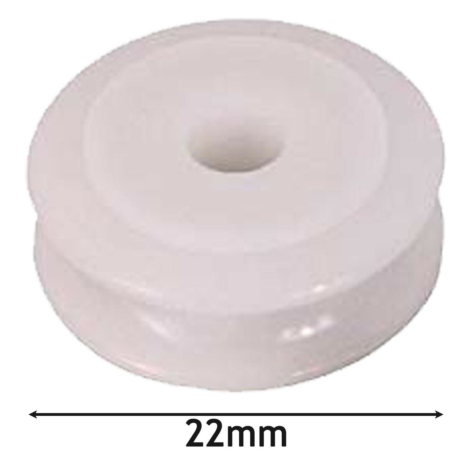 Greenhouse Sliding Door Wheel Roller Repair Kit 22mm Nylon Wheels x 4