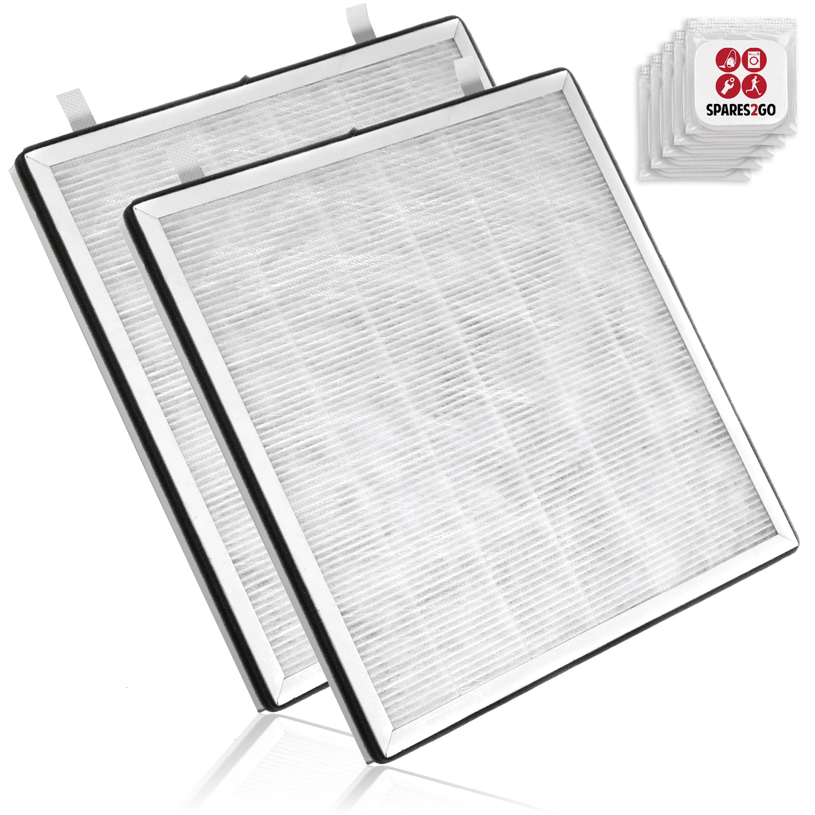 HEPA Filter for LEVOIT Vital 100 Air Purifier 100-RF Replacement Carbon x 2 + Fresheners