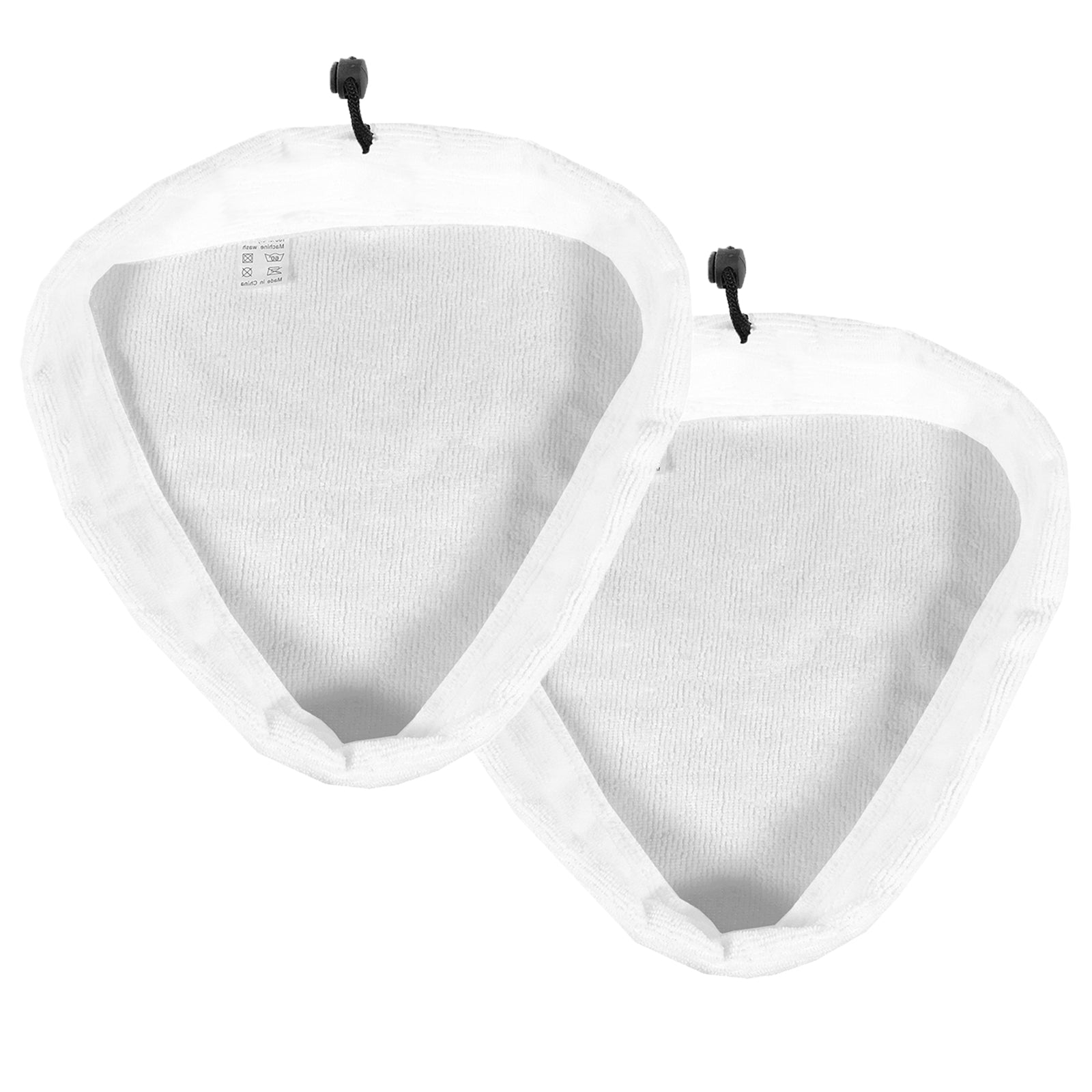 Universal Microfibre Cloth Cover Pads for Steam Cleaner Mop (Pack of 2)