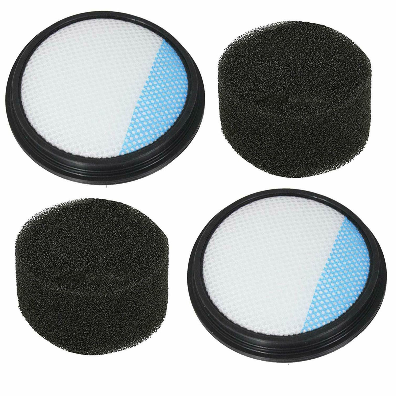 Pre Motor + Foam Sponge Filter Kit x 2 compatible with Vax Blade Tiger TBT Series Vacuum Cleaner