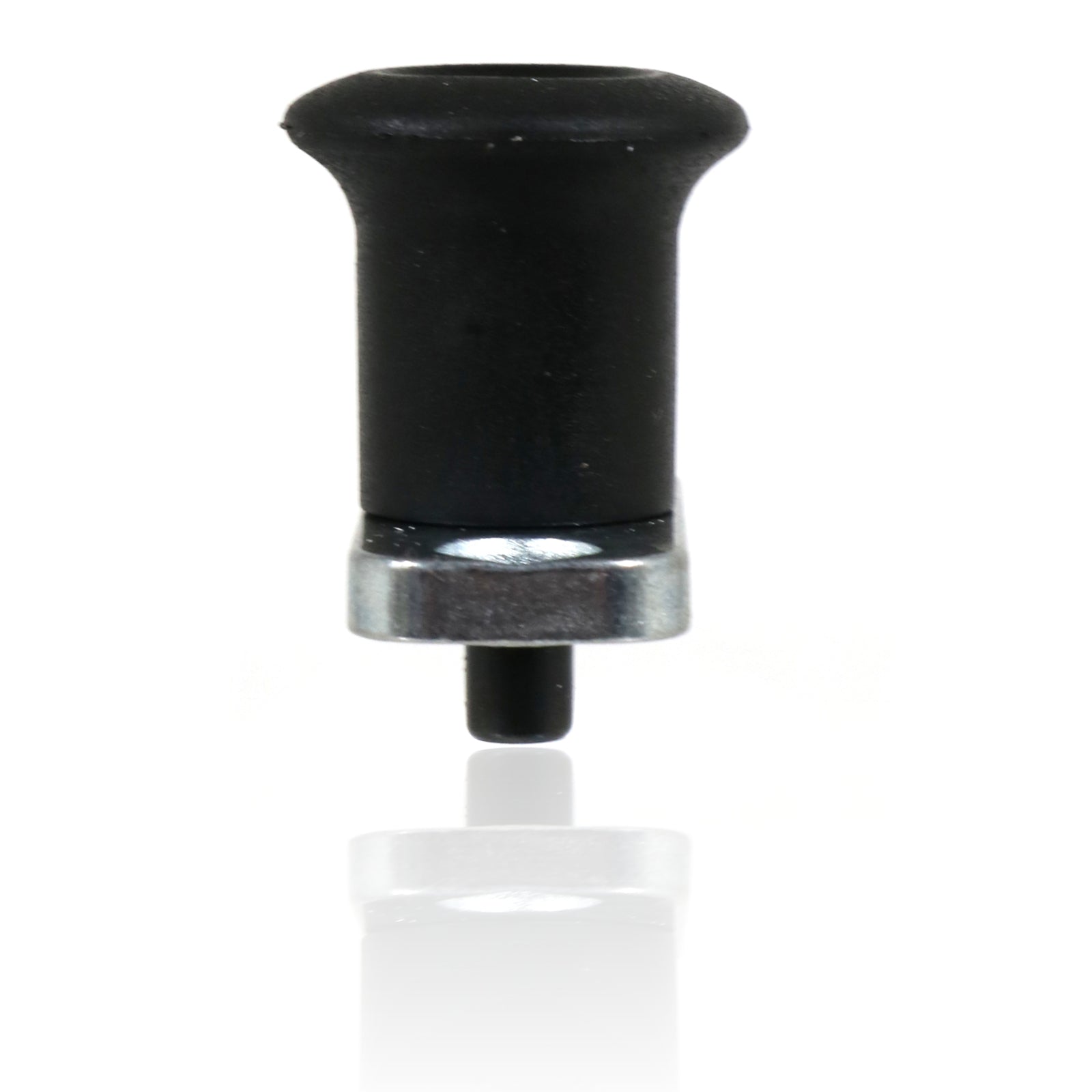 6mm Index Plunger with Fixing Flange Plate and Rest Position Zinc Plated Steel