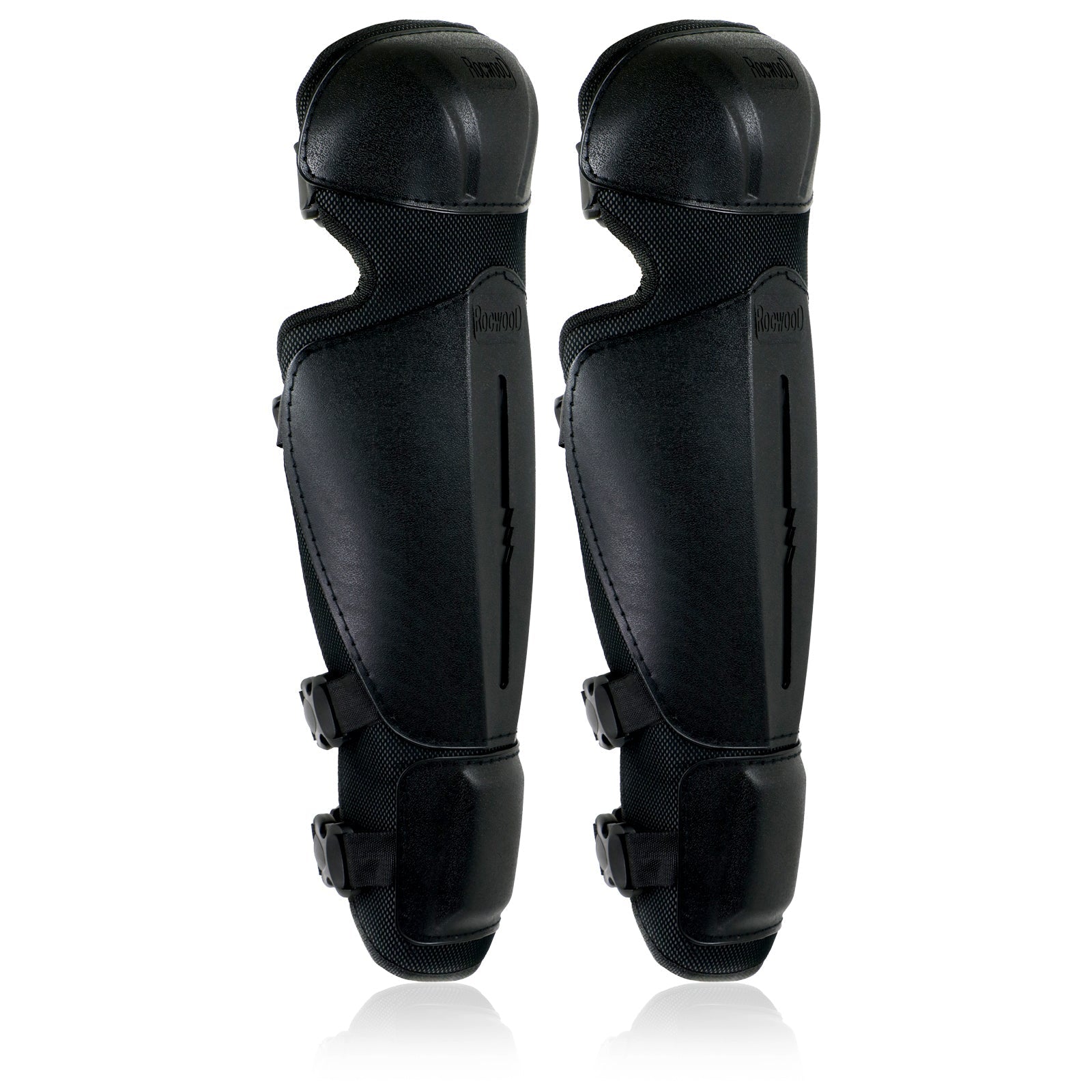 Knee & Shin Guards for Gardening (One Size, Black)