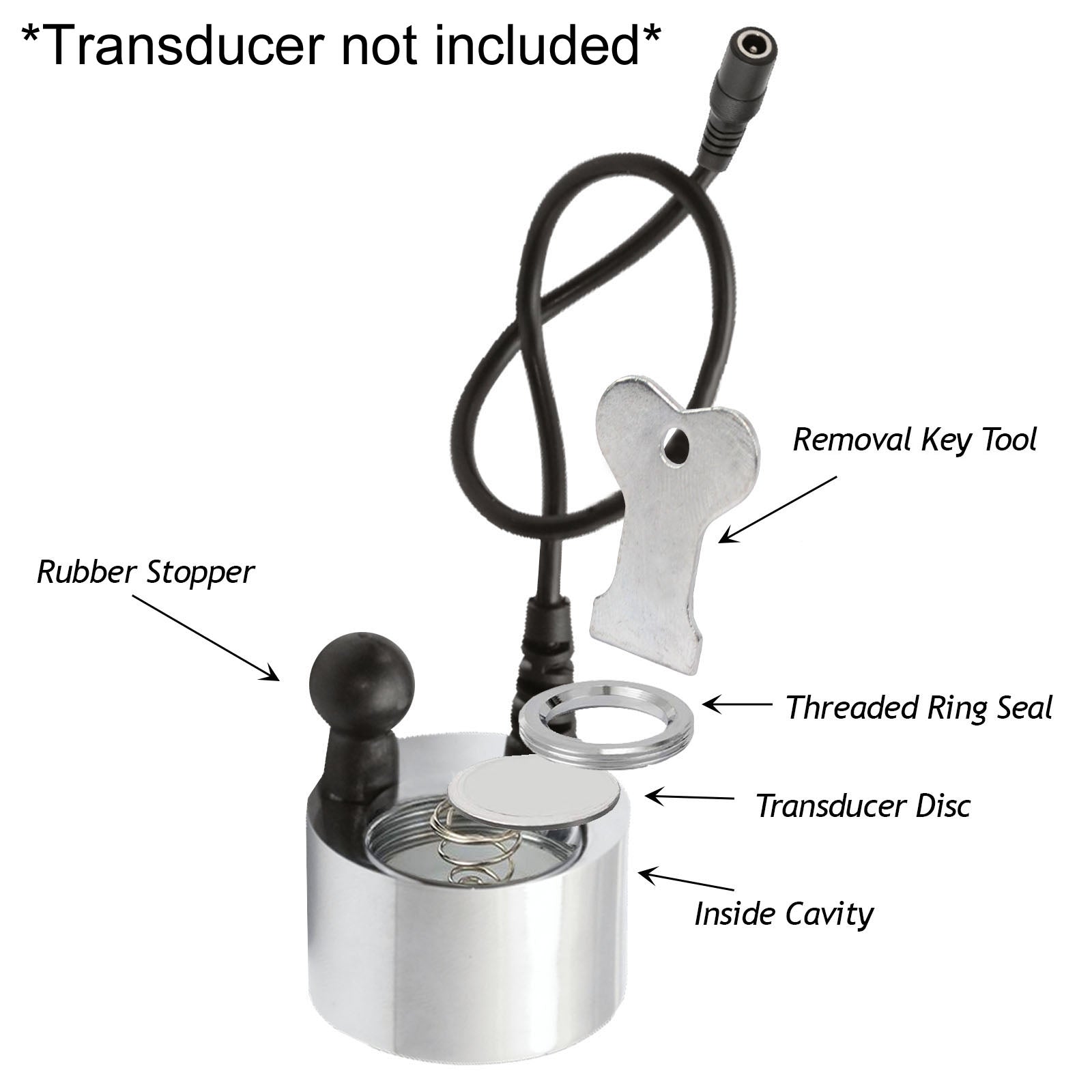 Replacement Transducer Disks 7511063 for DIMPLEX Opti Myst Electric Heater Fire (Pack of 2 Discs)