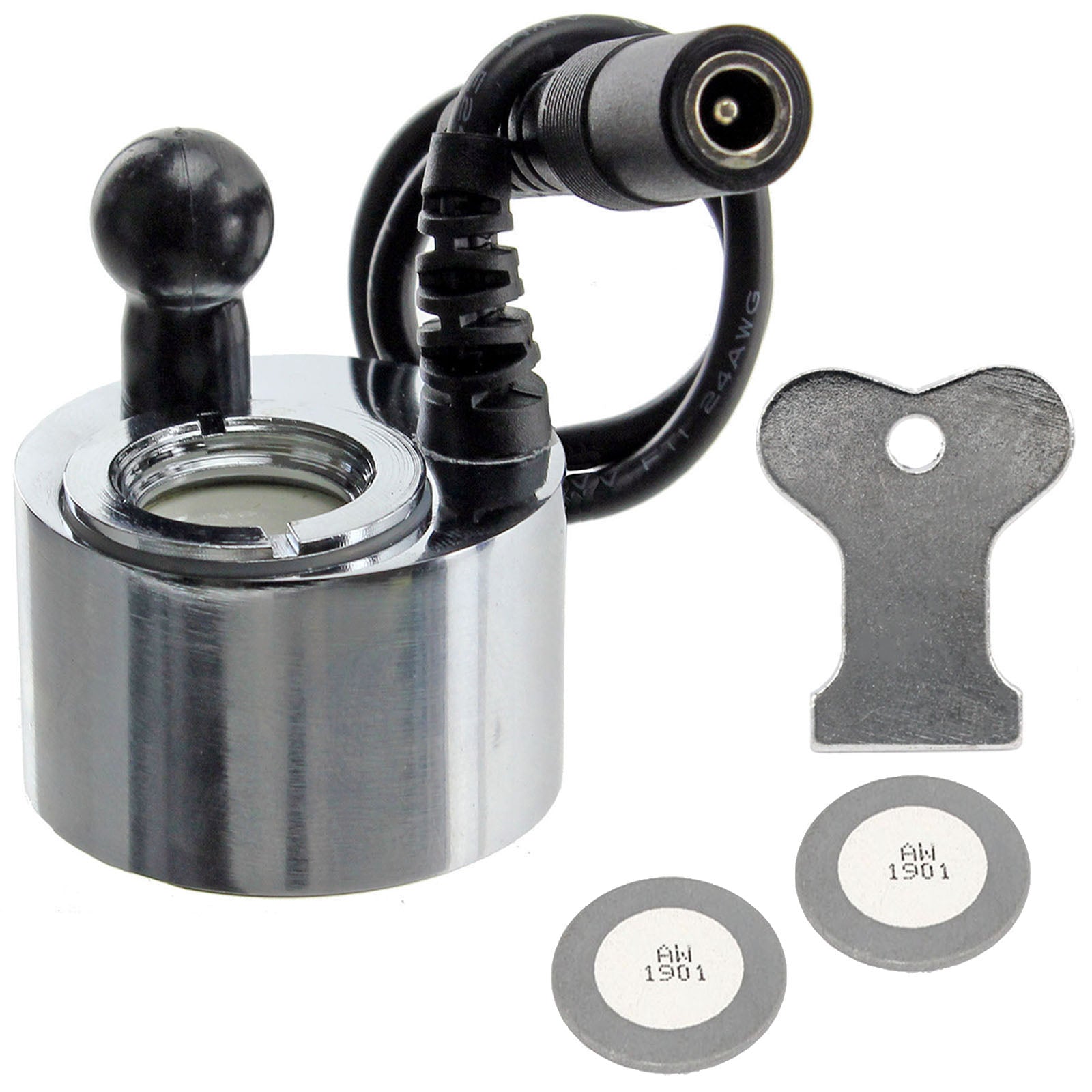Glass Opti-Myst Heater Disk Transducer, Spare Discs + Removal Tool compatible with DIMPLEX Burbank Danville Oakhurst Electric Wall Fire