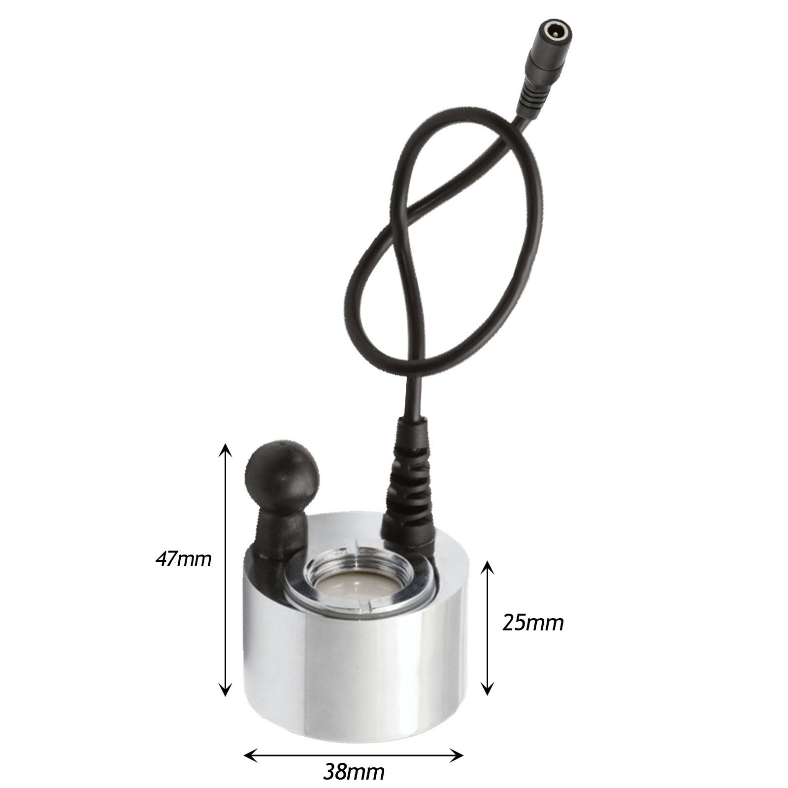 Glass Opti-Myst Heater Disk Transducer compatible with DIMPLEX Auberry Cassette Moorefield Electric Wall Fire