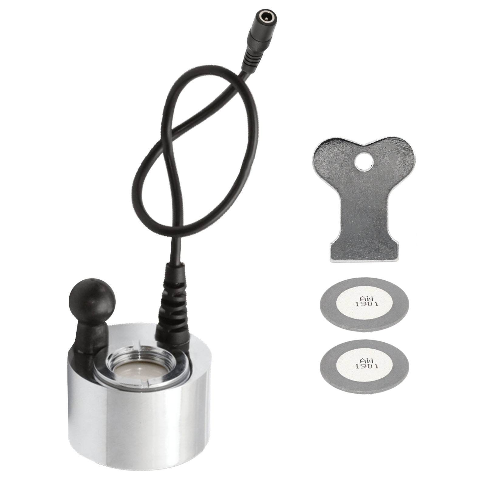 Glass Opti-Myst Heater Disk Transducer, Spare Discs + Removal Tool compatible with DIMPLEX Burbank Danville Oakhurst Electric Wall Fire