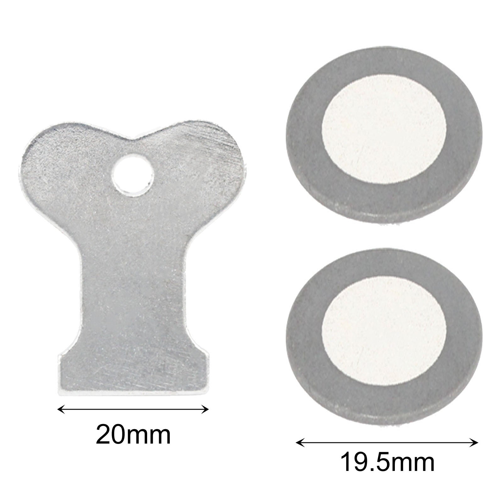Transducer Disks 7511063 for DIMPLEX Opti Myst Electric Heater Fire (Pack of 6 Discs)