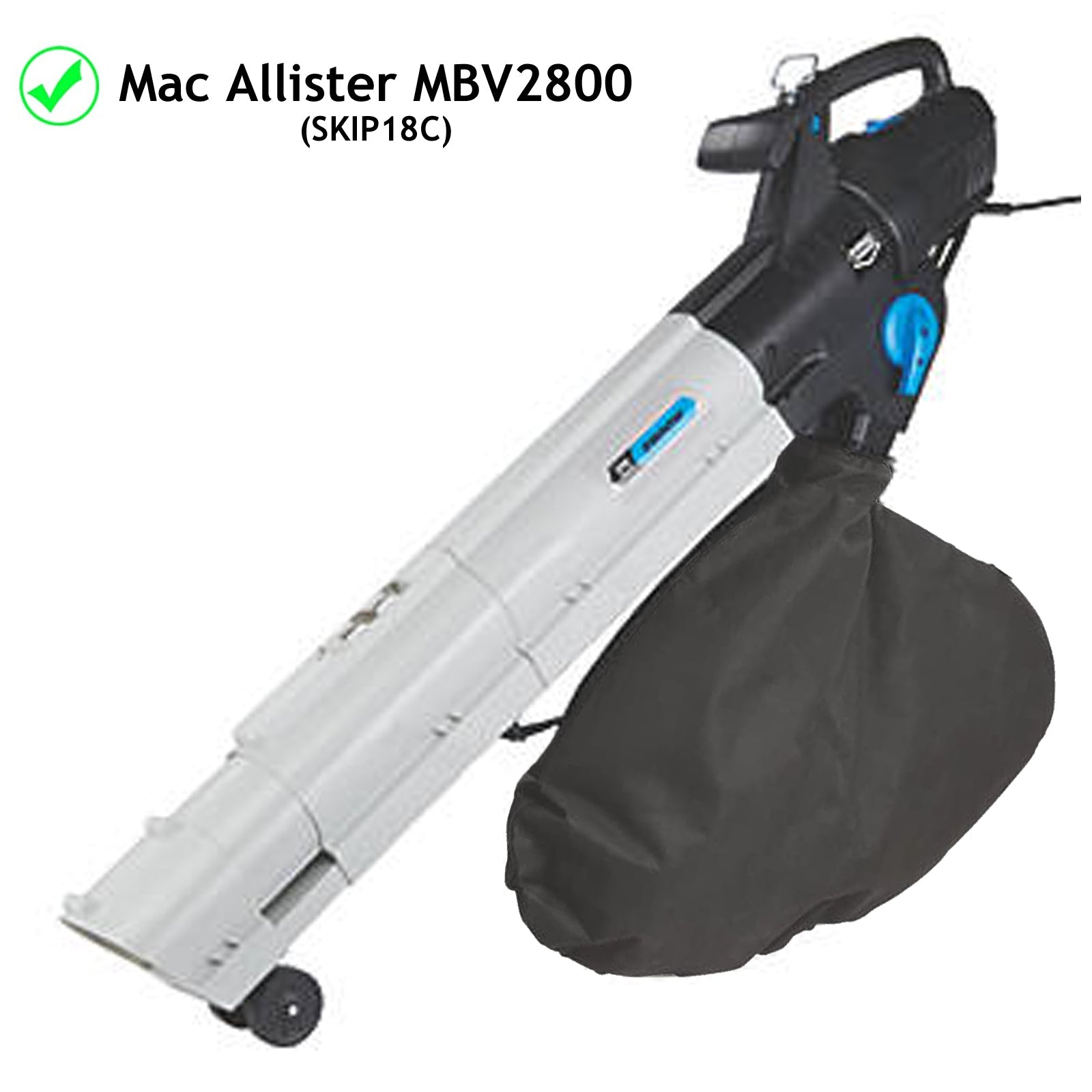Debris Collection Bag Sack for MACALLISTER MBV2800 Garden Vac Leaf Blower Vacuum