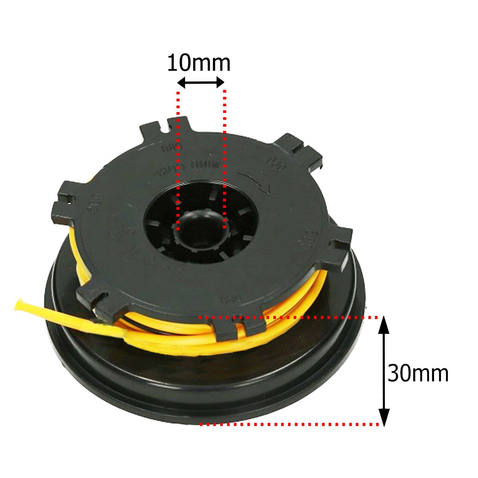 2.4mm Dual Spool & Line for HOMELITE D630CD D830CB F3035 Strimmer
