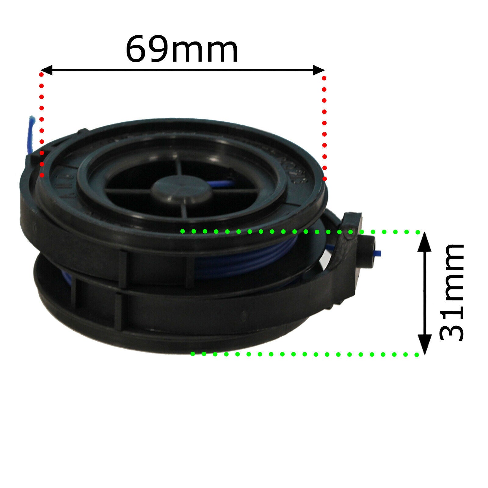 Strimmer Line Spool for BOSCH ART30D ART30DF ART30GSD ART30GSDV Trimmer