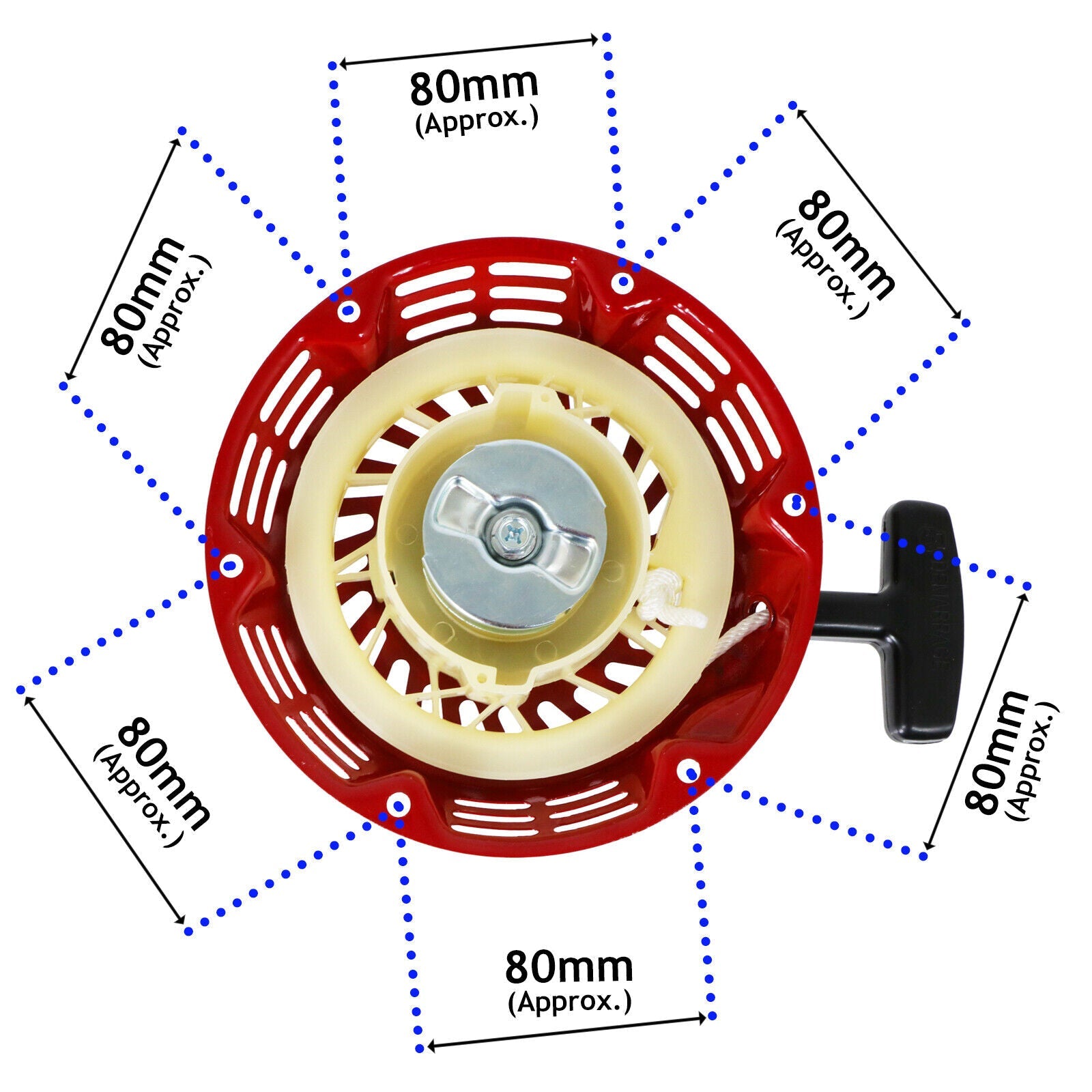 Recoil Starter for HONDA GX110 GX120 GX140 GX160 GX200 Engine Pull Cord Start