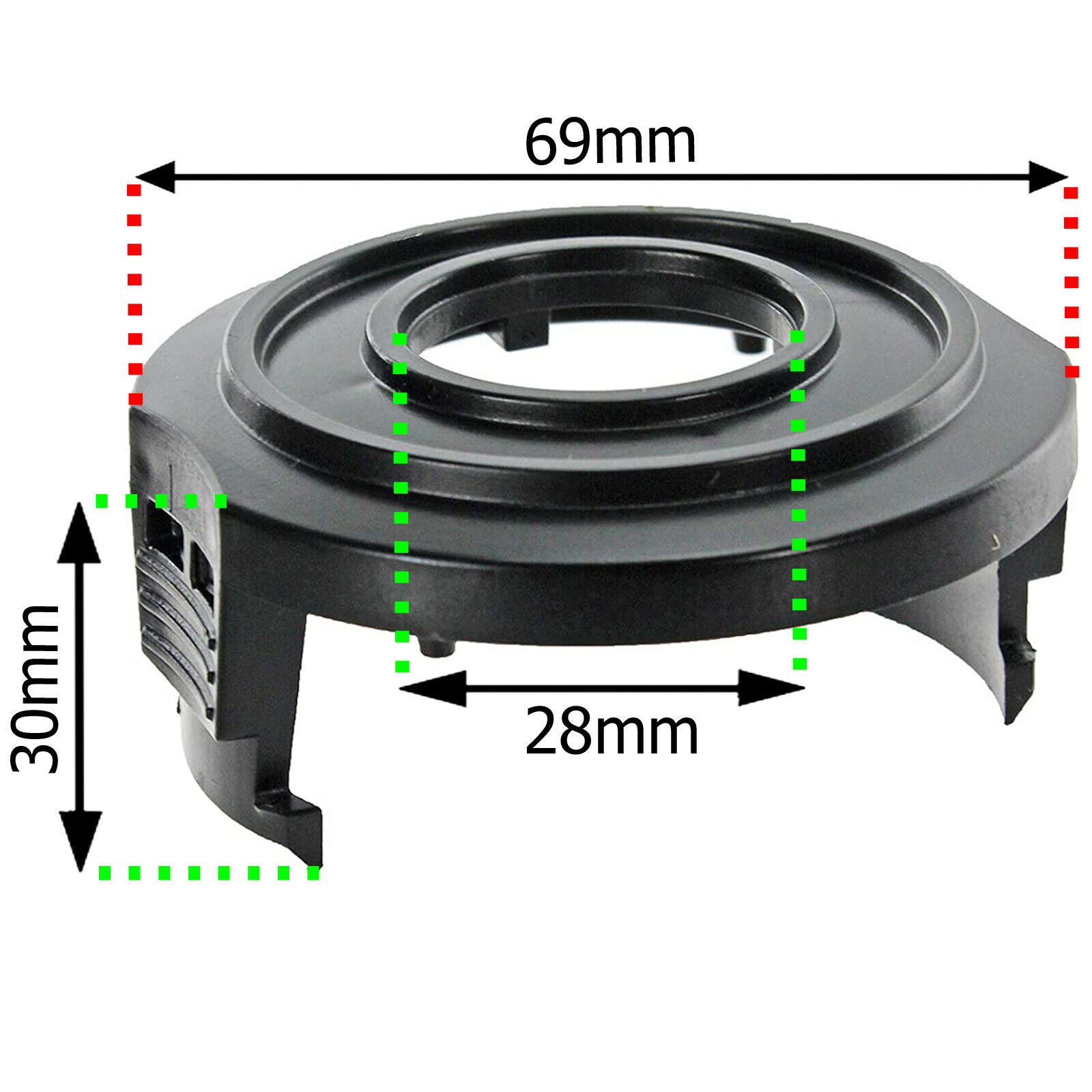 Strimmer Line Spool Cover Kit for CHALLENGE N1F GT250-B GT350-B N1F-GT-250/350-B