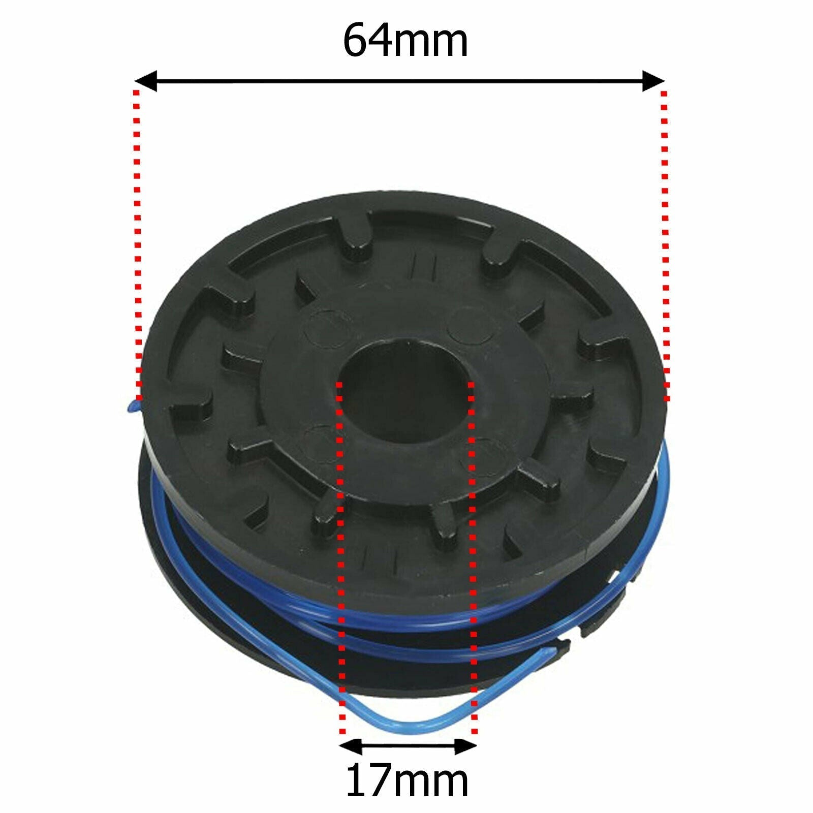 5m Twin Line & Spool for B&Q GT2820 PGT430A 430W Strimmer Trimmer