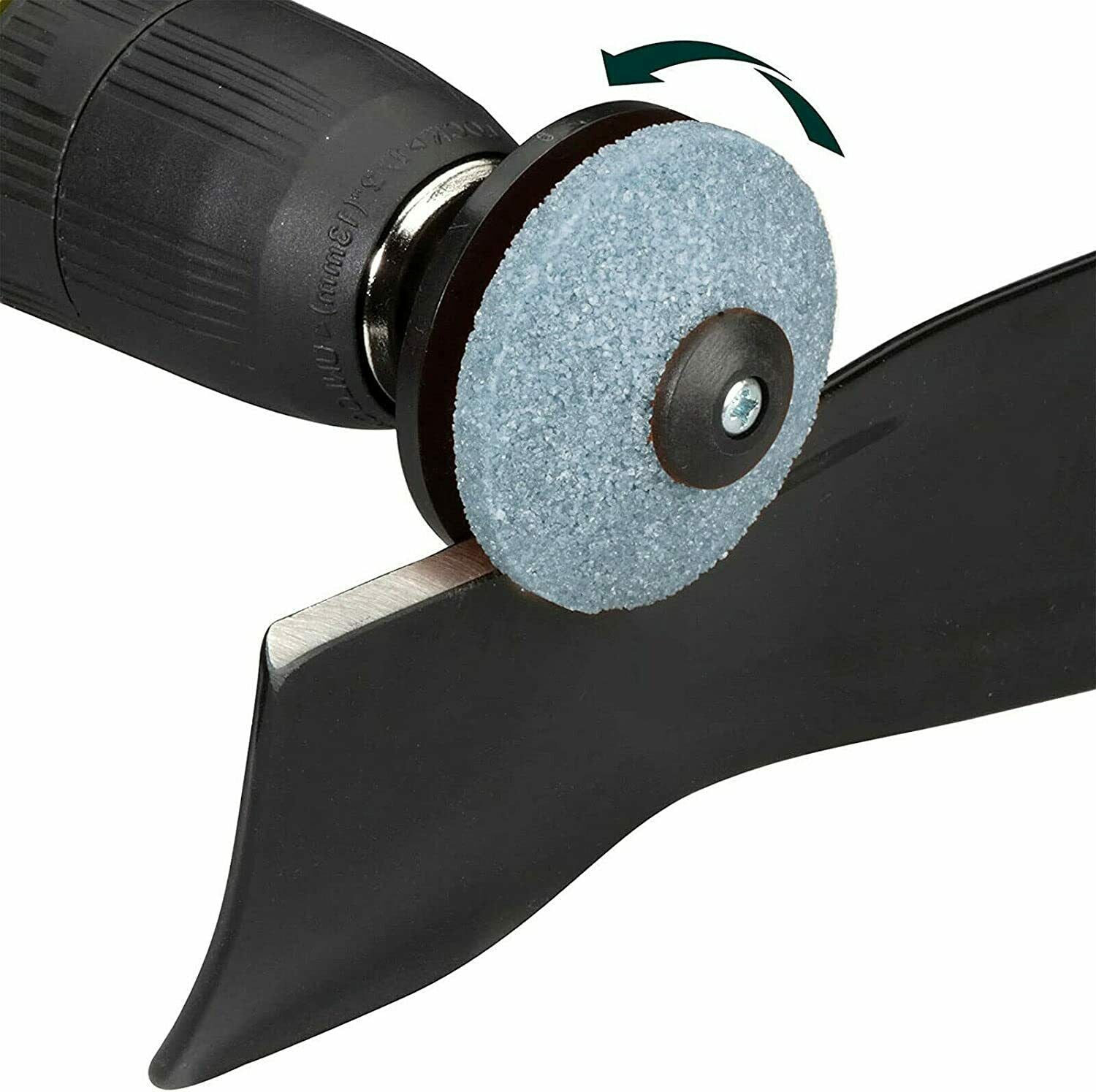 43cm Metal Blade for BOSCH Rotak 43Li Ergoflex Mower Lawnmower + Drill Sharpener