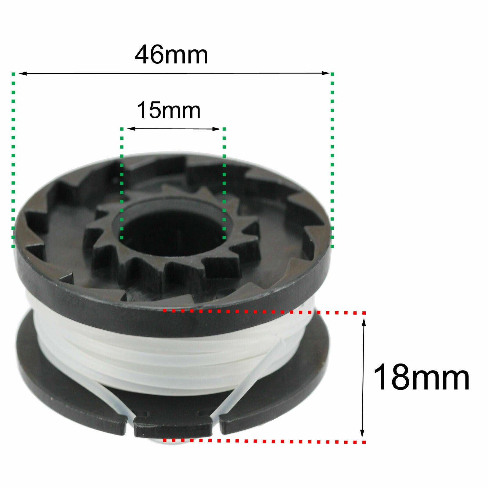 Spool Line for SPEAR & JACKSON Trimmer + Cover 18v CGT18 S1825CT 36v S3630CT