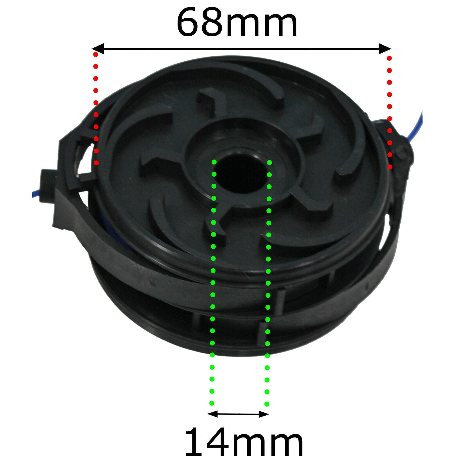 Strimmer Line Spool for BOSCH ART30D ART30DF ART30GSD ART30GSDV Trimmer x 3