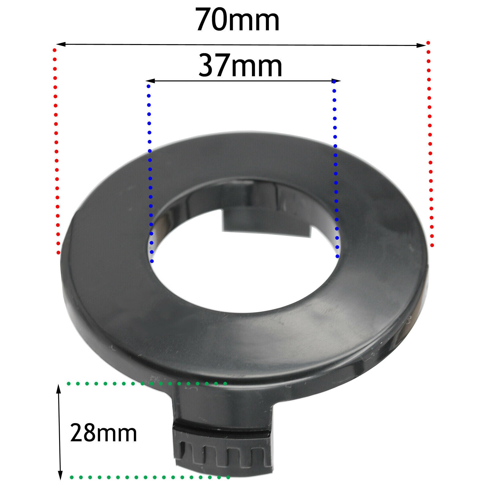 Strimmer Line Spool & Cover for DRAPER GT3024T Trimmer Twin 5m 1.5mm