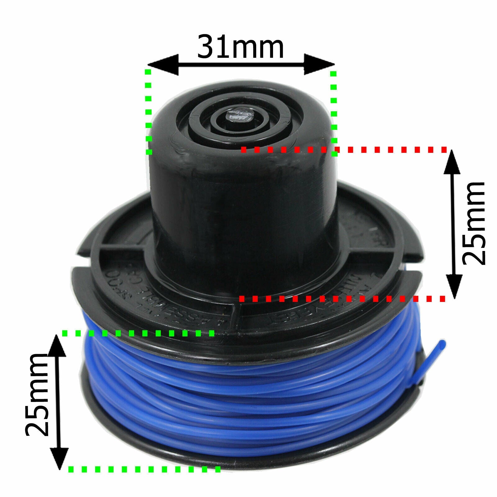 Strimmer Line Spool for BLACK & DECKER CST500 CST800 GL250 GL310 GL360 ST200