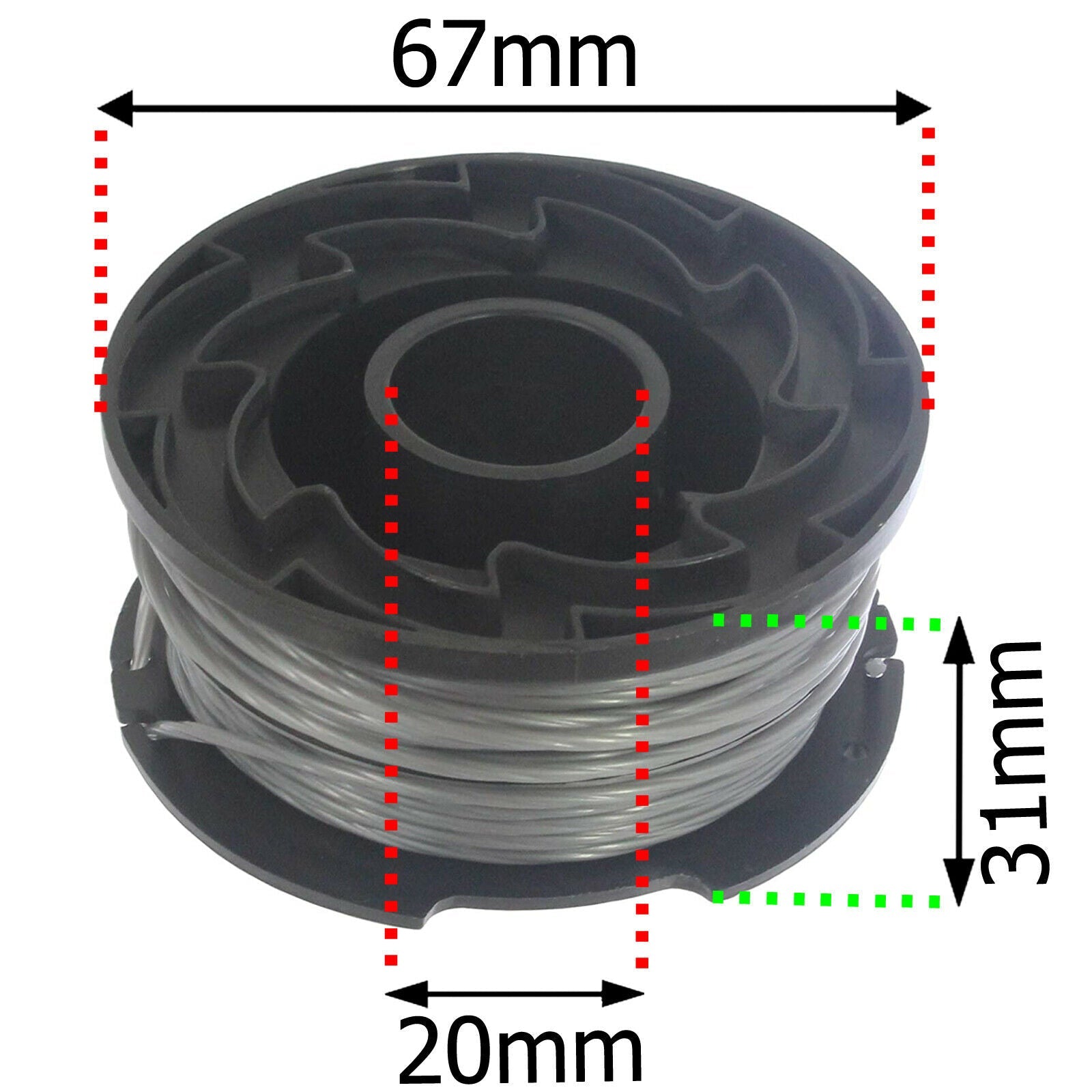 Strimmer Line Spool for BLACK & DECKER GL315 GL337 GL600 GL660 GL680 GL5530