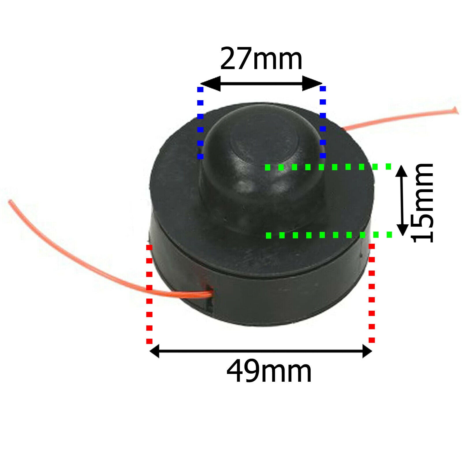 Strimmer Line Spool Cover Kit for CHALLENGE N1F GT250-B GT350-B N1F-GT-250/350-B