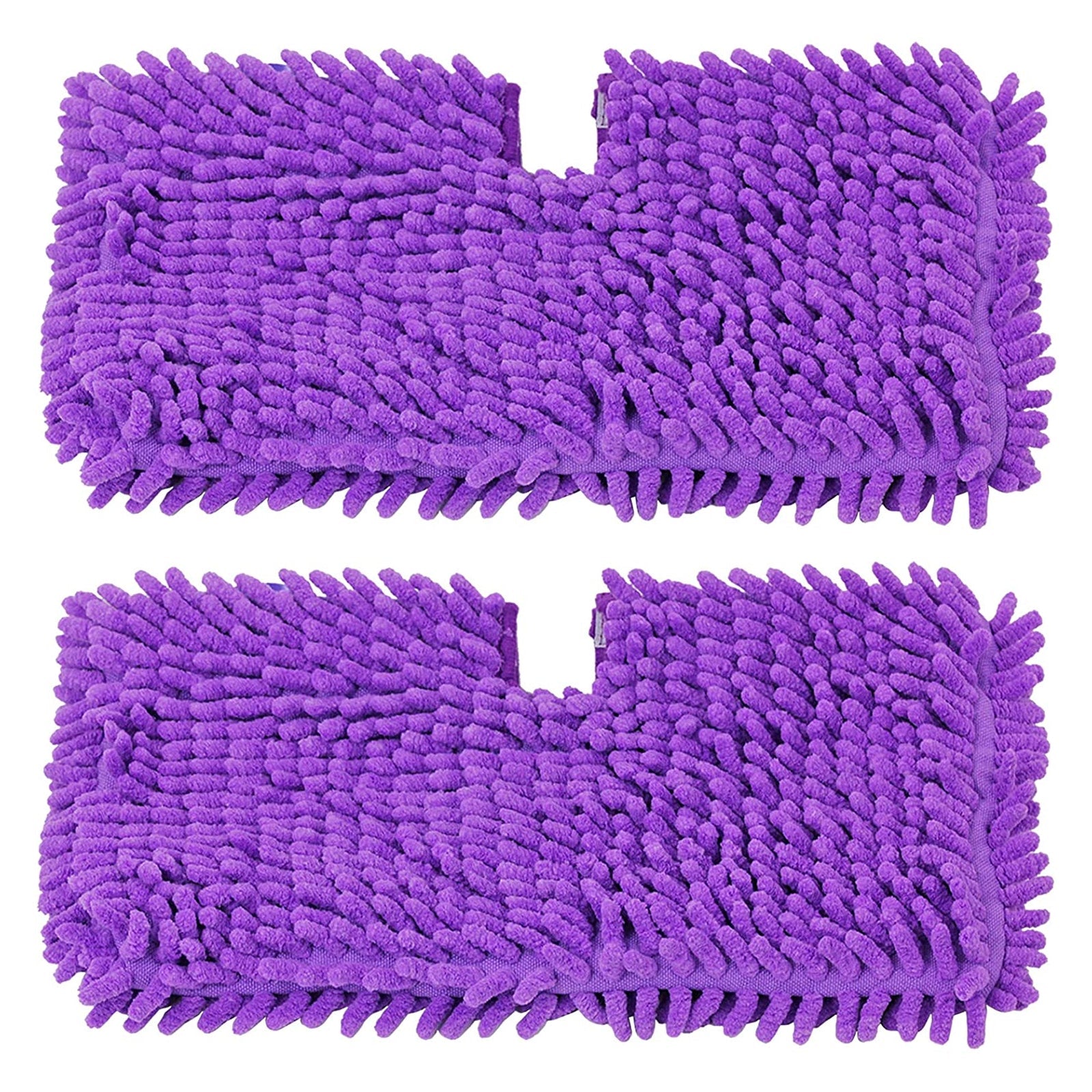 Pocket Cover Pad for Steam Cleaner Mop Coral Purple 32cm x 19cm Universal 2 Pads